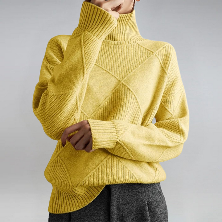 Zipporah | Cozy Ribbed Turtleneck