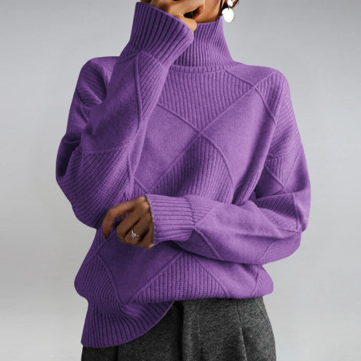 Zipporah | Cozy Ribbed Turtleneck