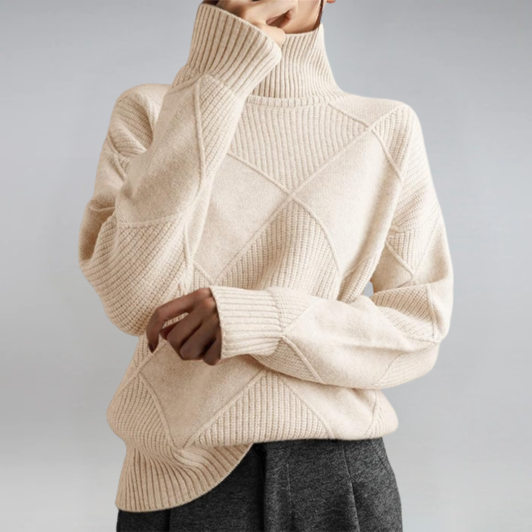 Zipporah | Cozy Ribbed Turtleneck