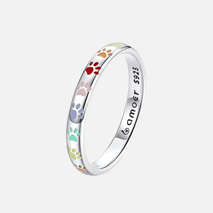 Ivra | Sterling Silver Paw Ring