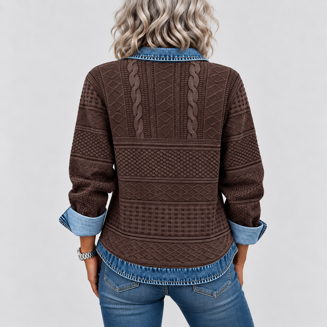 Deanna | Vintage Cable Knit Jumper