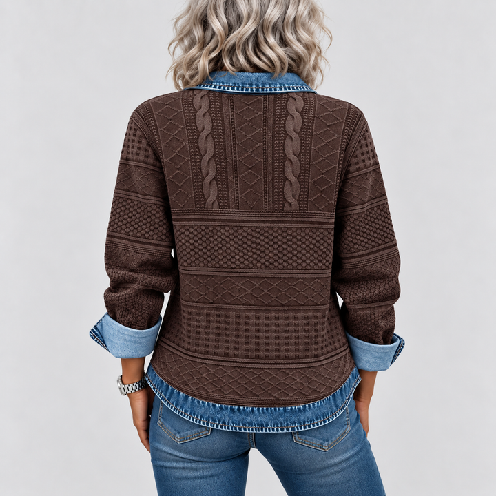 Deanna | Vintage Cable Knit Jumper