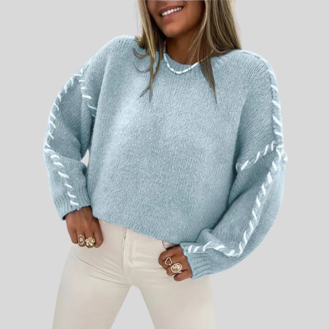 Serah | Casual Round Neck Sweater