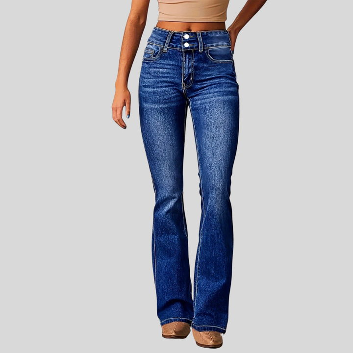 Aya | High-Waisted Flared Jeans