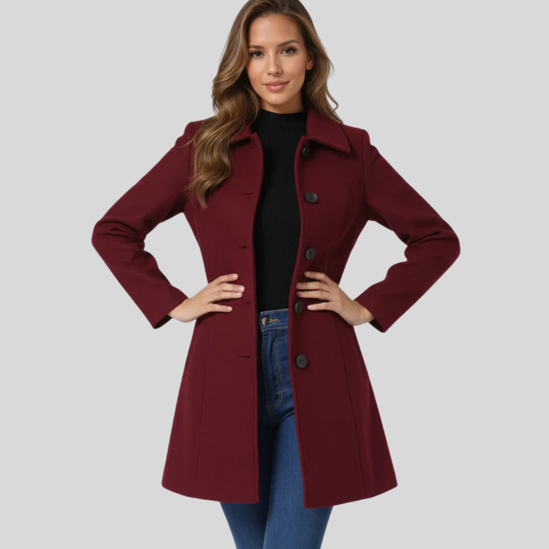 Josephine | Single Breasted Winter Trench Coat