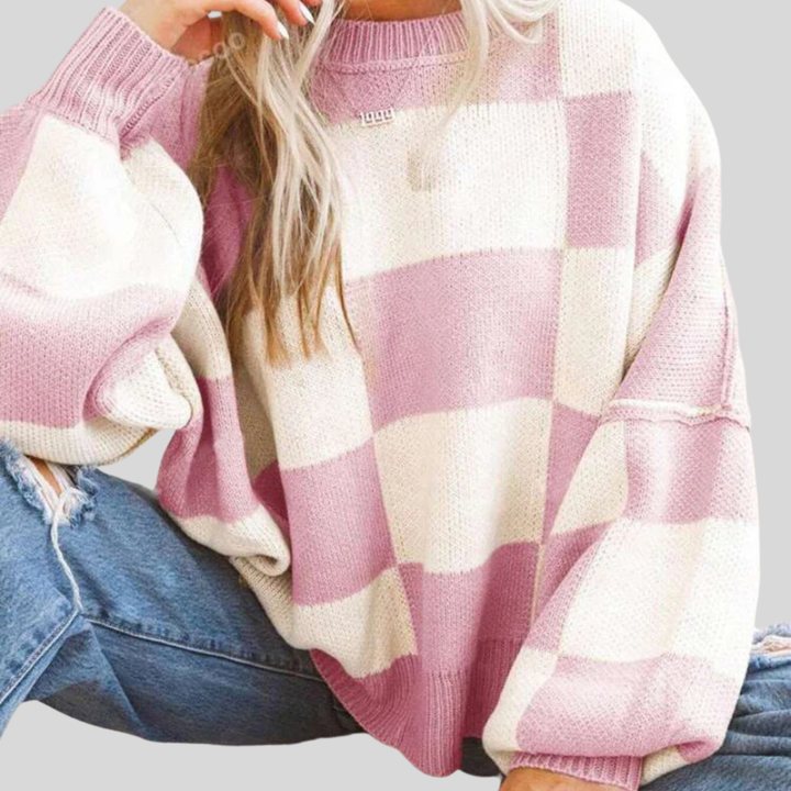 Reverie | Casual Plaid Sweater