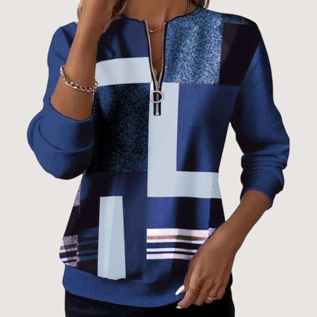 Elisia | Cosy Zip Sweater