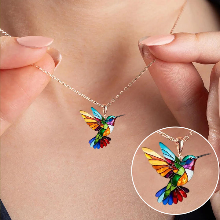 Calloway | Hummingbird Necklace Earrings