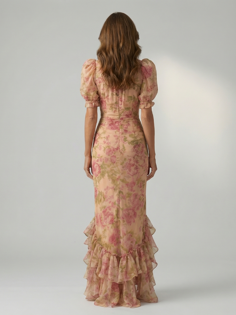 Chloe | Maxi Dress with High Neckline