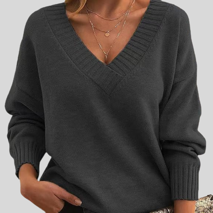 Lillian | Lightweight V-Neck Sweater