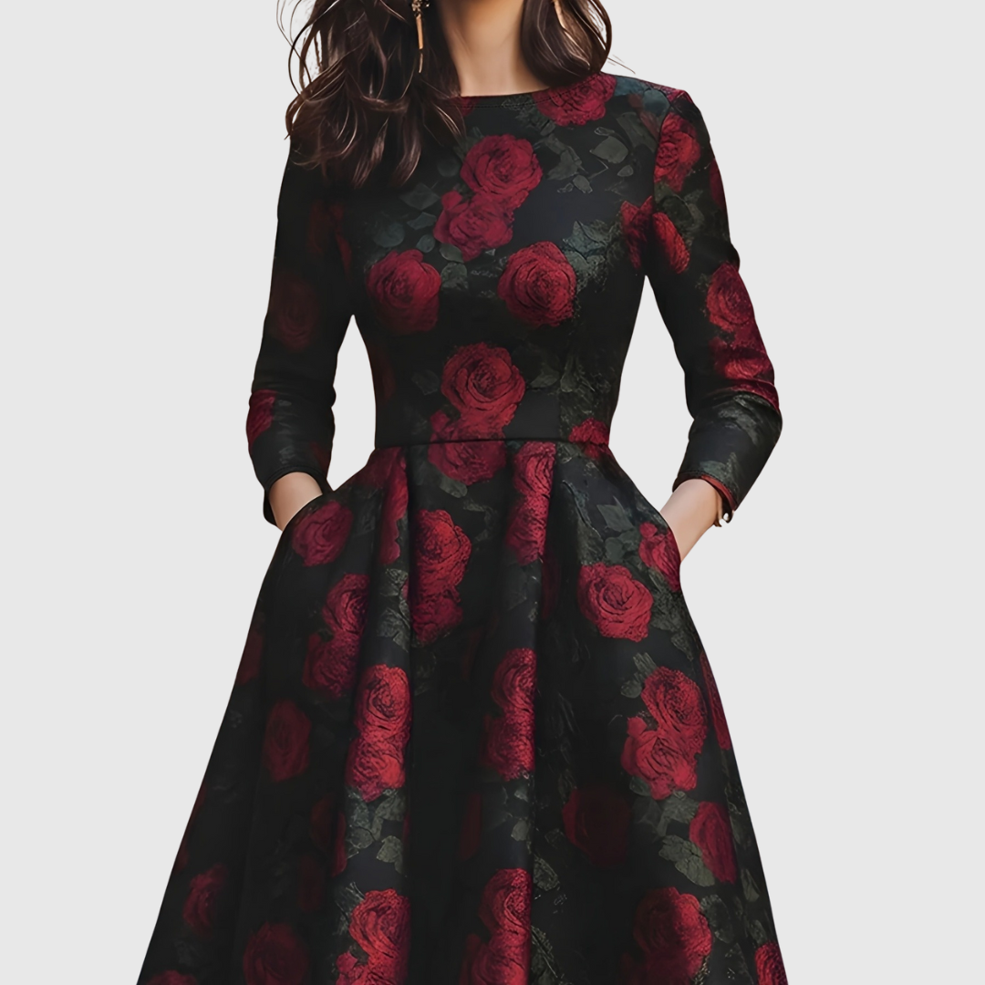 Briar | Elegant Vintage Floral Maxi
