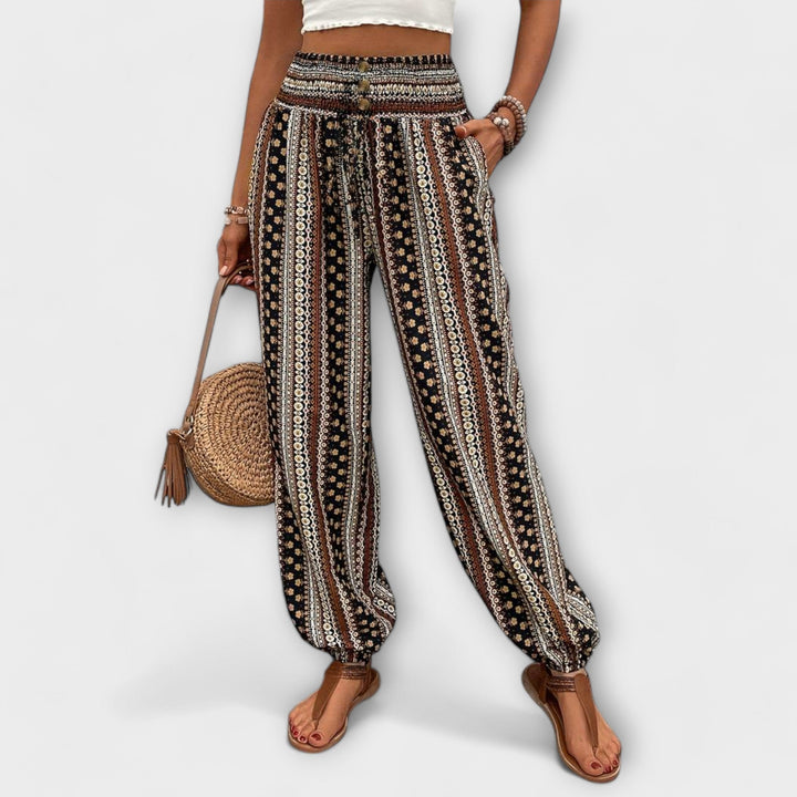 Scarlett | Ethnic Graphic Pants