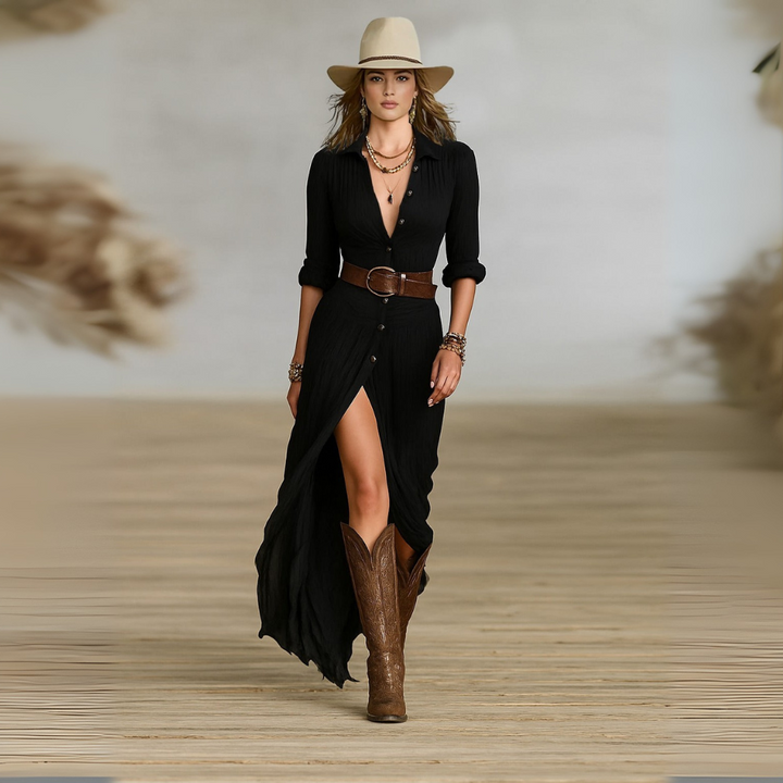 Orizelle | Boho Chic Maxi Dress
