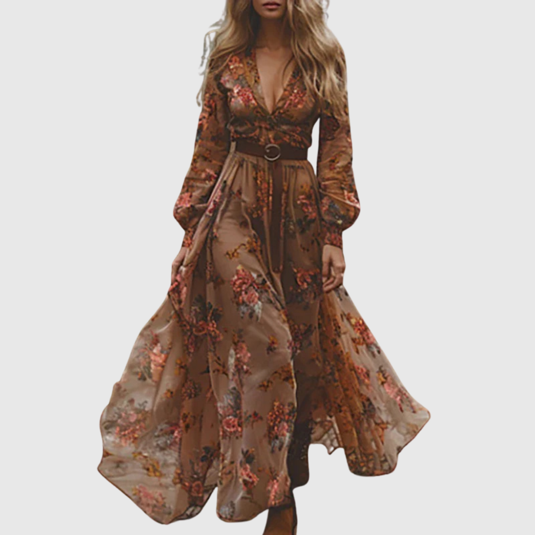 Reva | Romantic Boho Maxi Dress