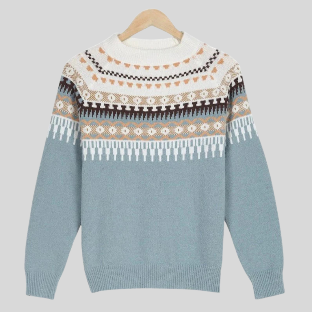Avery | Fair Isle Knit Sweater