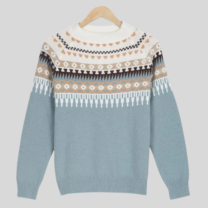 Avery | Fair Isle Knit Sweater