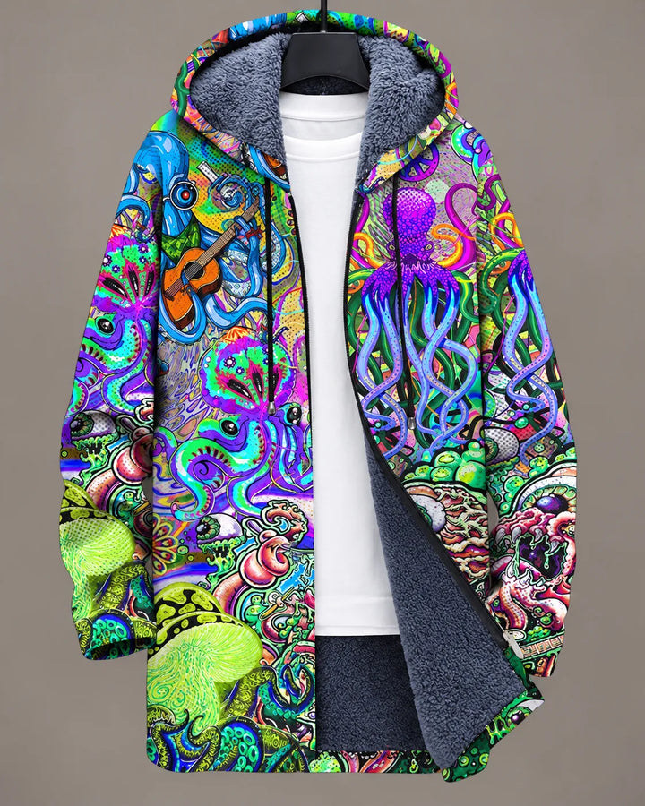 Octavian | Whimsical Cat Hooded Jacket