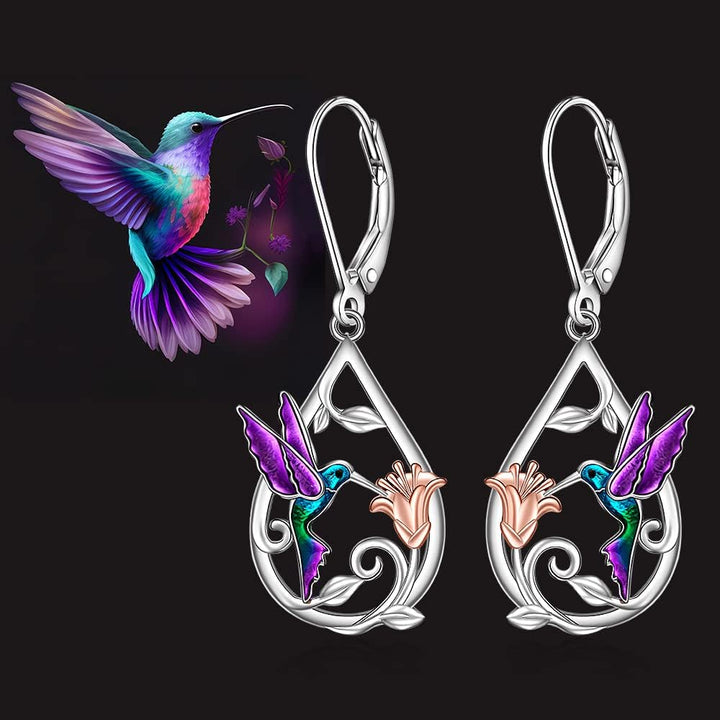 Breeanna | Hummingbird Necklace and Earrings
