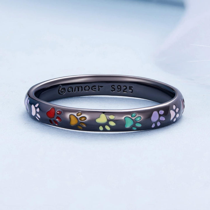 Ivra | Sterling Silver Paw Ring