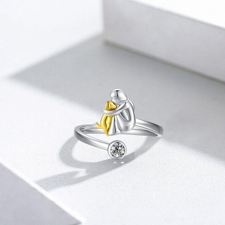 Xiaoli | Sterling Silver Dog Ring