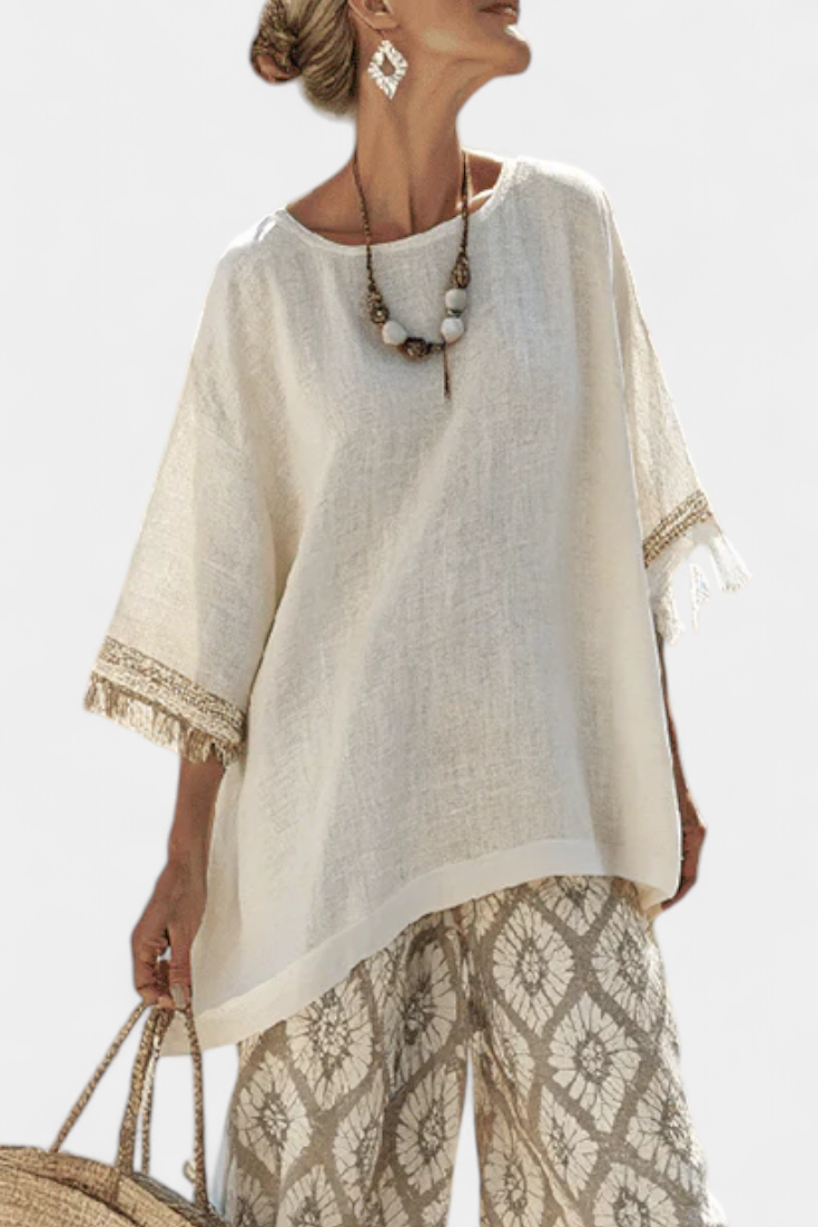 Ilaria | Sophisticated Top and Casual Pants