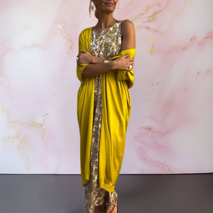 Melanie | Elegant Dress with Cardigan