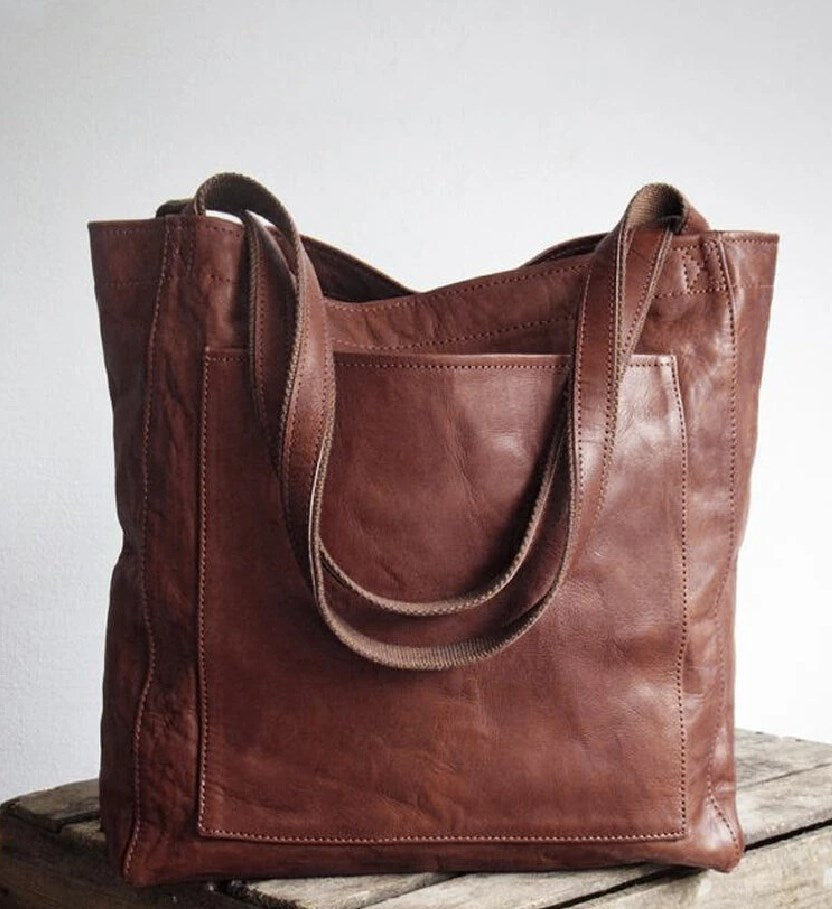 Sophie | Classic Leather Tote