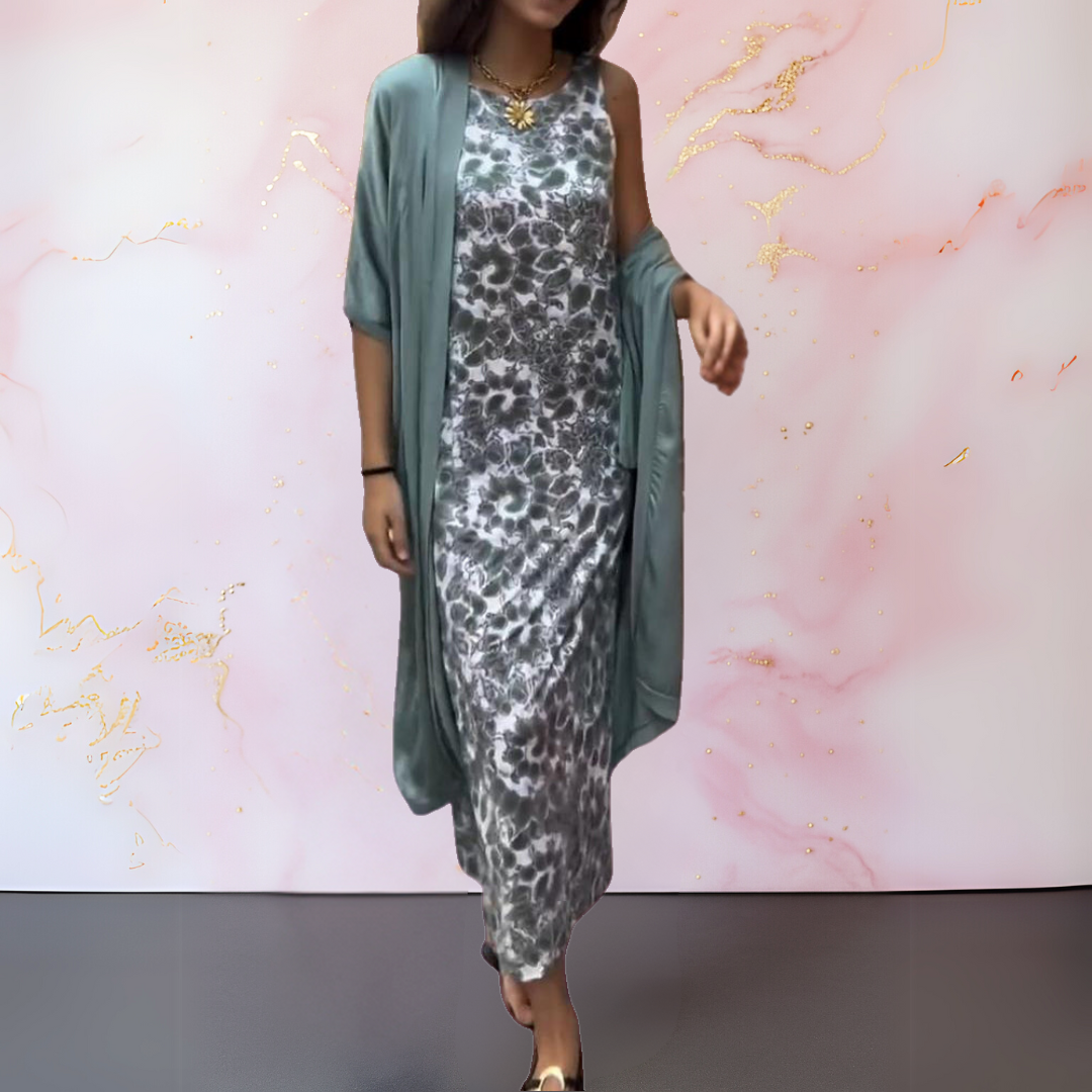 Melanie | Elegant Dress with Cardigan