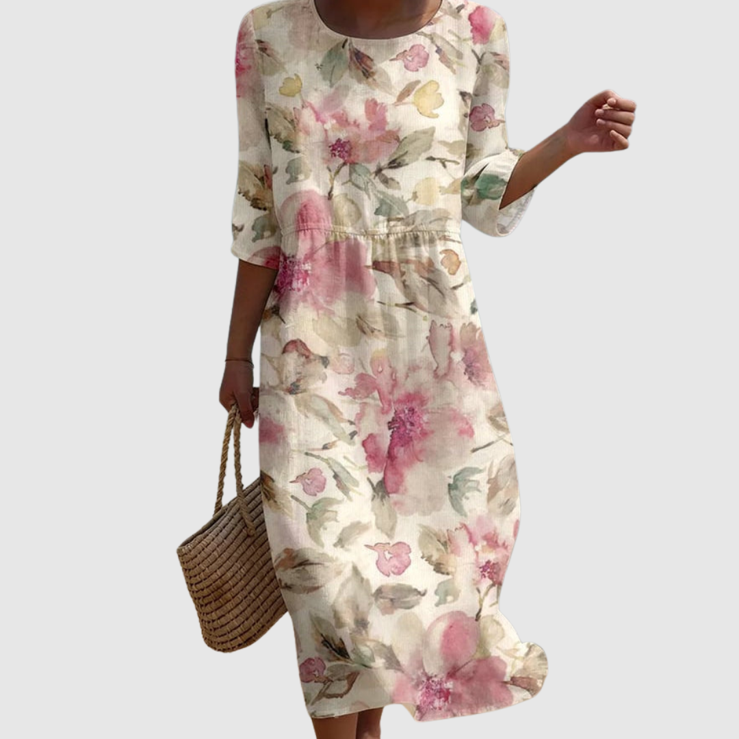 Kylie | Elegant Pattern Dress