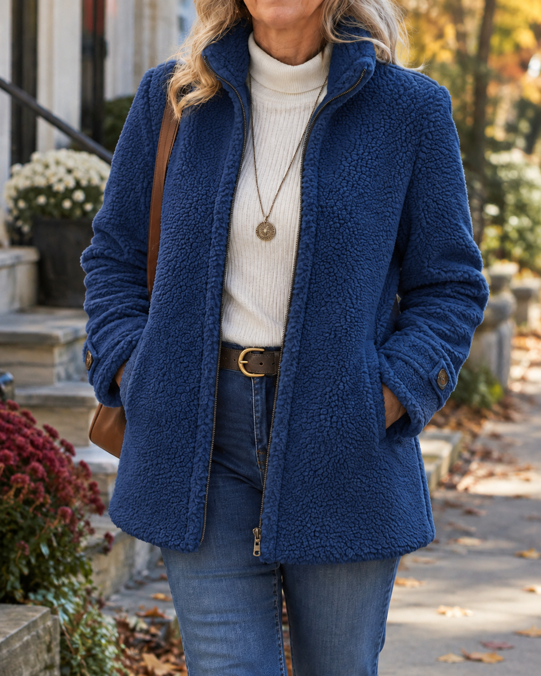 Roslynn | Stand Collar Jacket