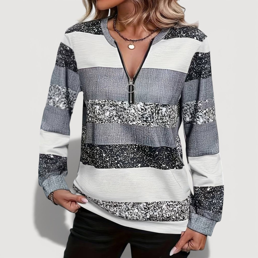 Rylie | Cosy Zip Sweater