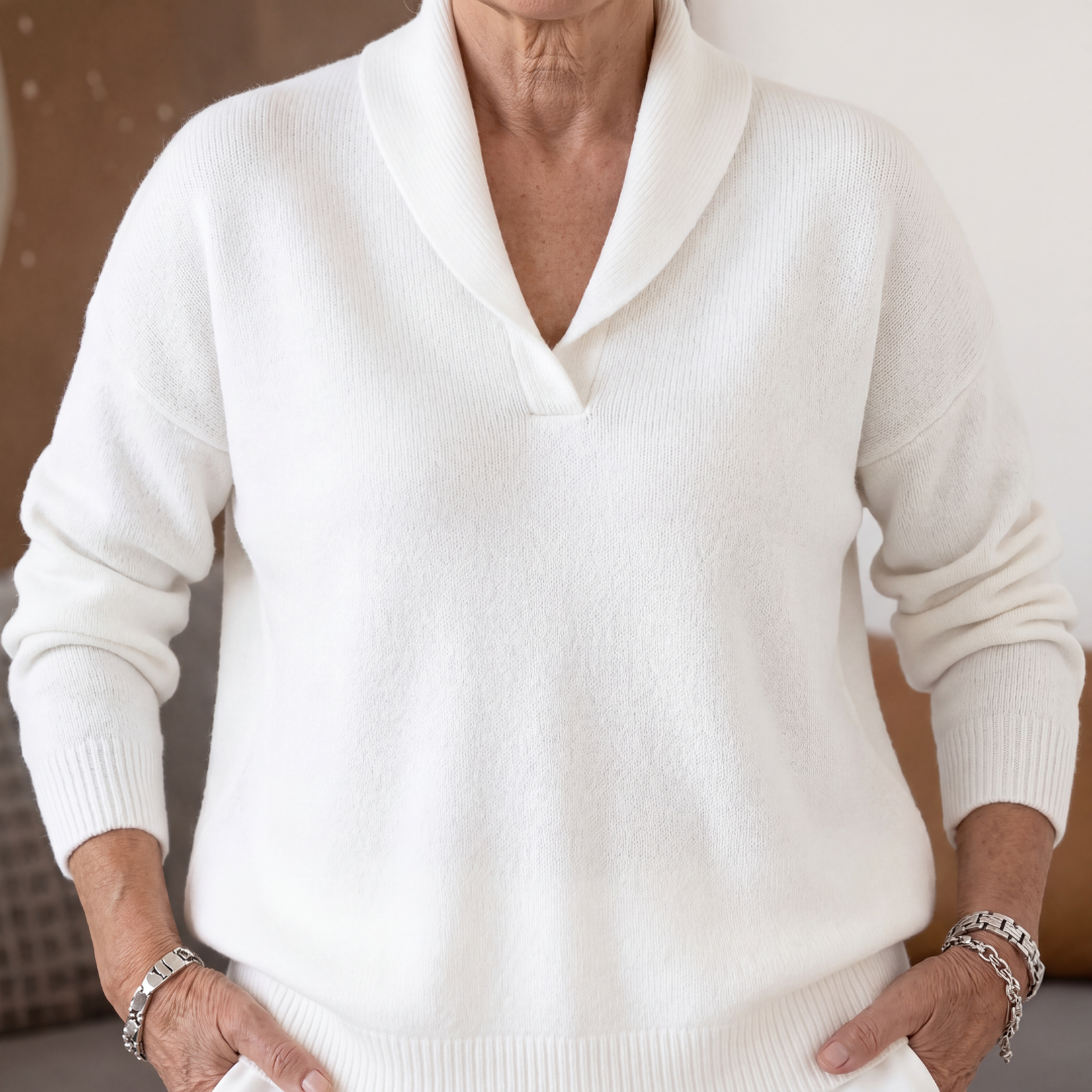 Lettie | V-Neck Knit Jumper