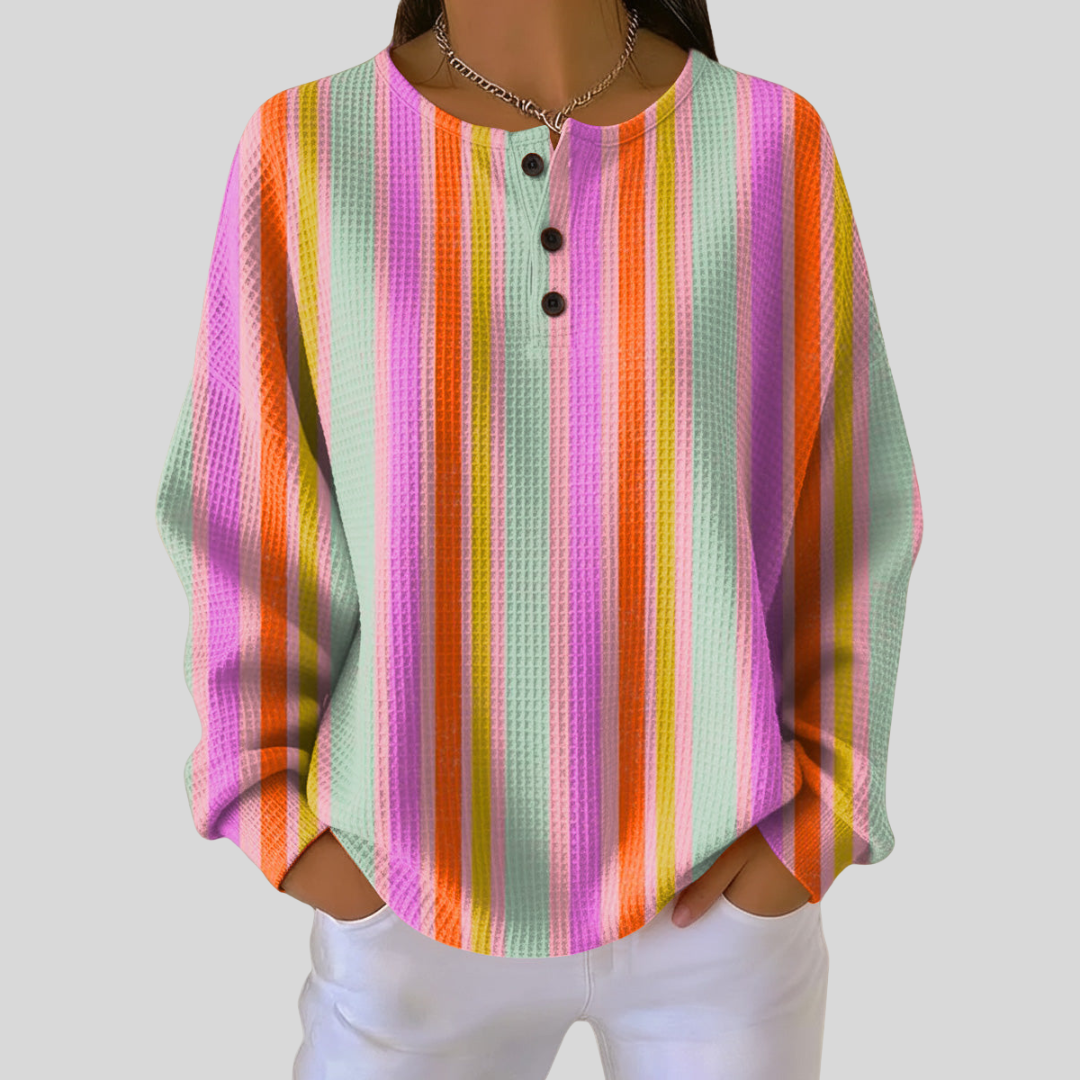 Mille | Colorful Stripes Sweatshirt