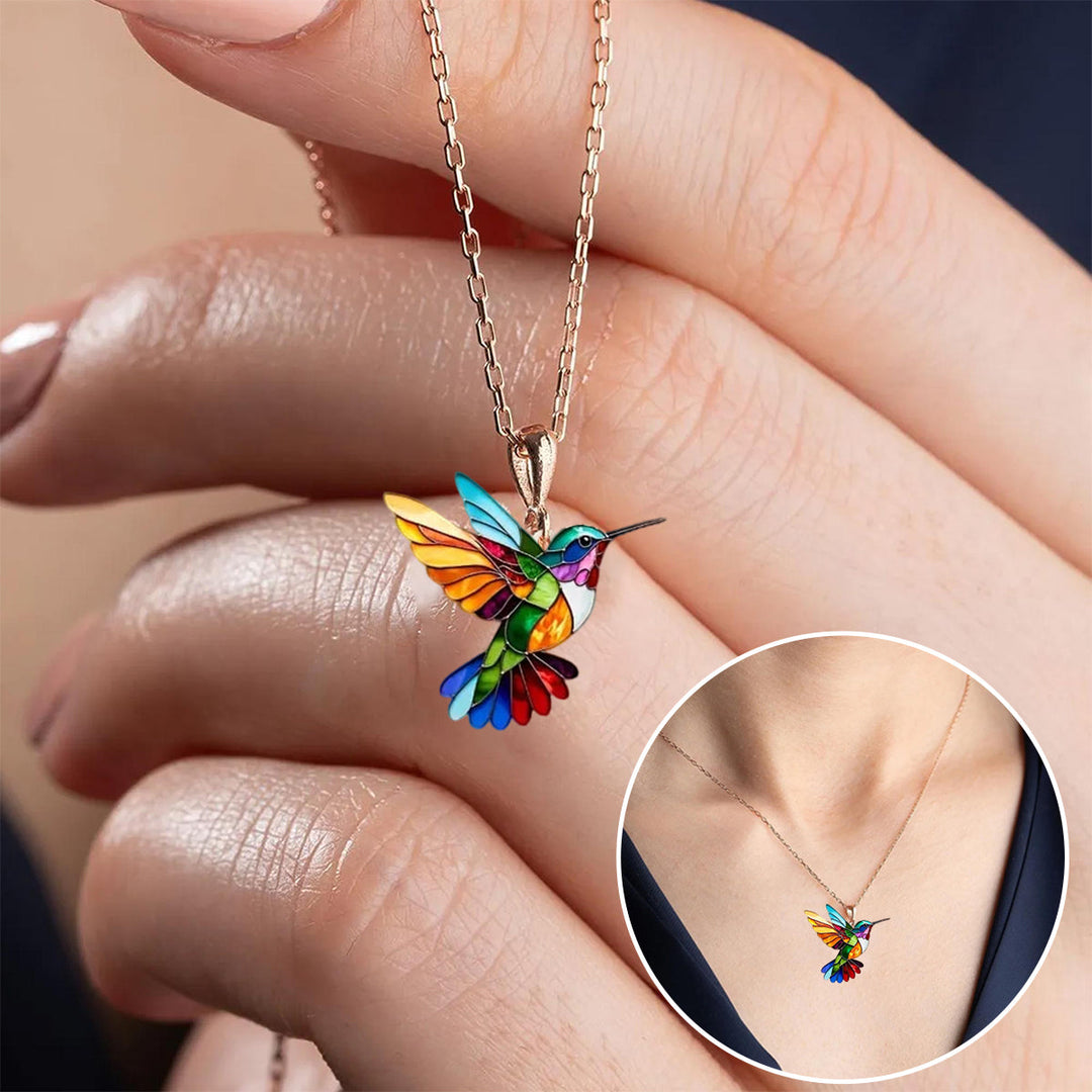 Calloway | Hummingbird Necklace Earrings