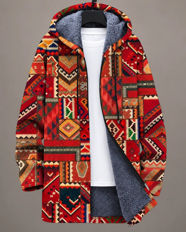 Tatum | Mosaic Hooded Jacket
