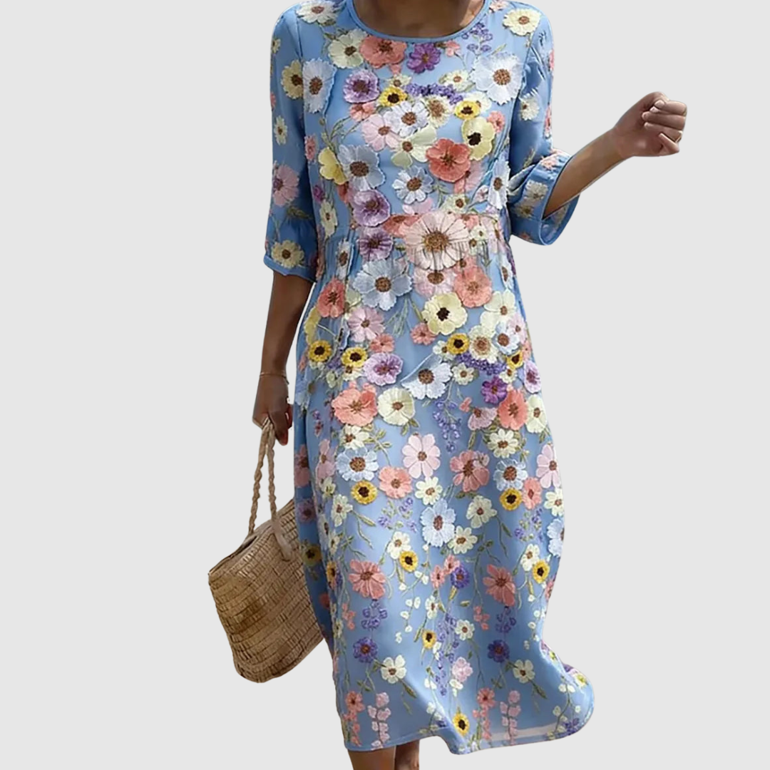 Melissa | Comfortable & Elegant Mid-Length Dress