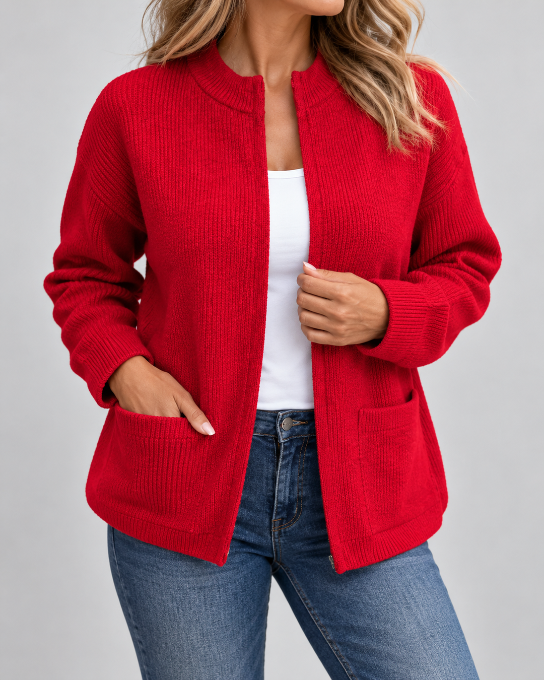 Rosabeth | Warm Knitted Gilet