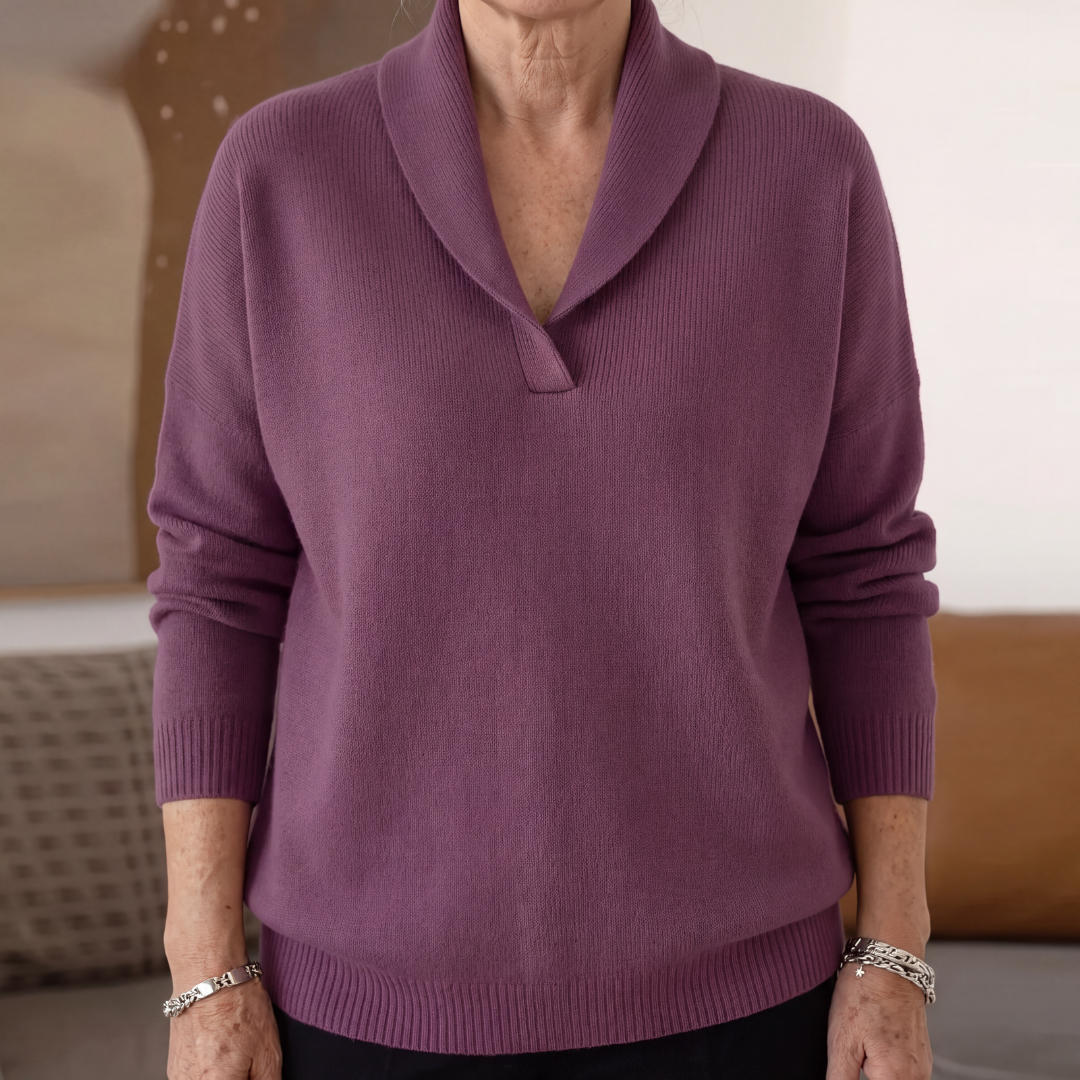 Lettie | V-Neck Knit Jumper