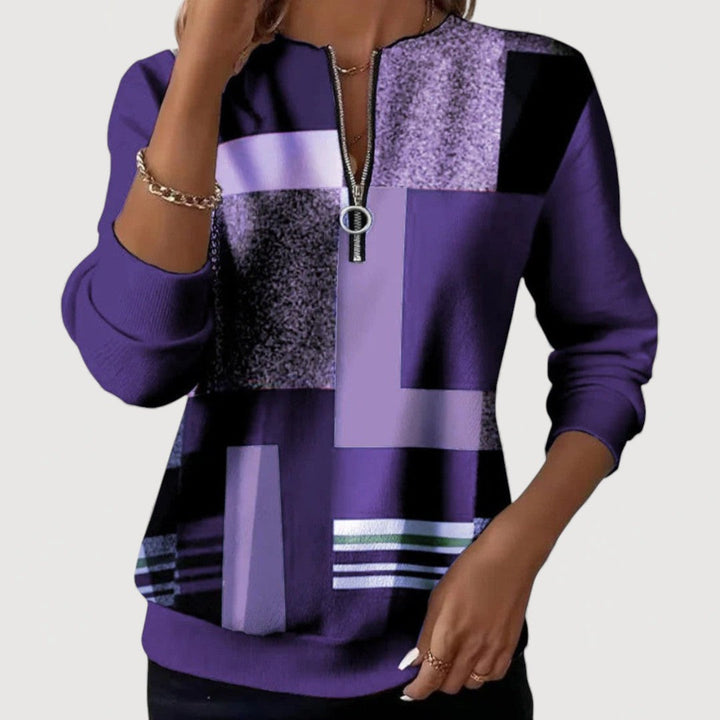 Elisia | Cosy Zip Sweater