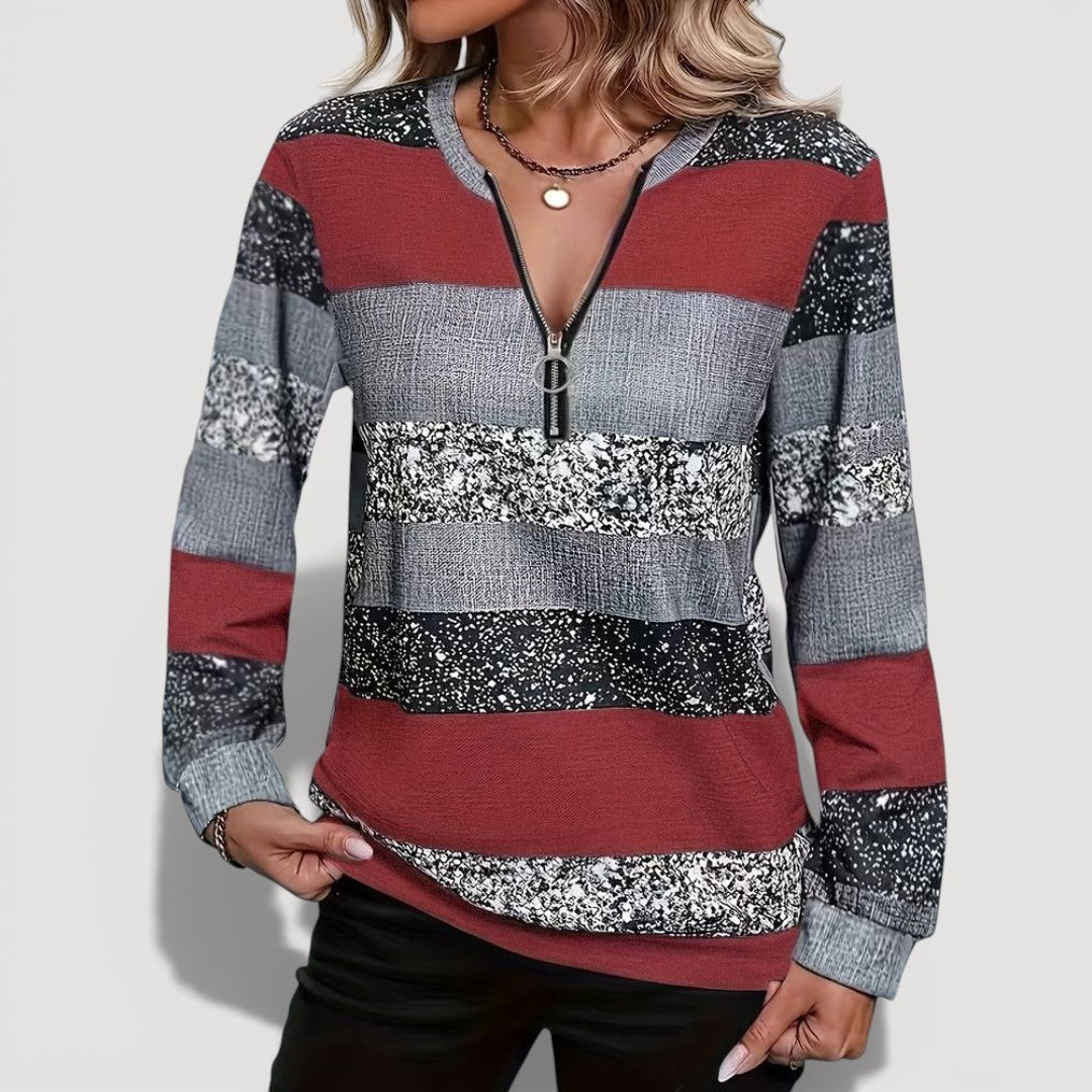 Rylie | Cosy Zip Sweater
