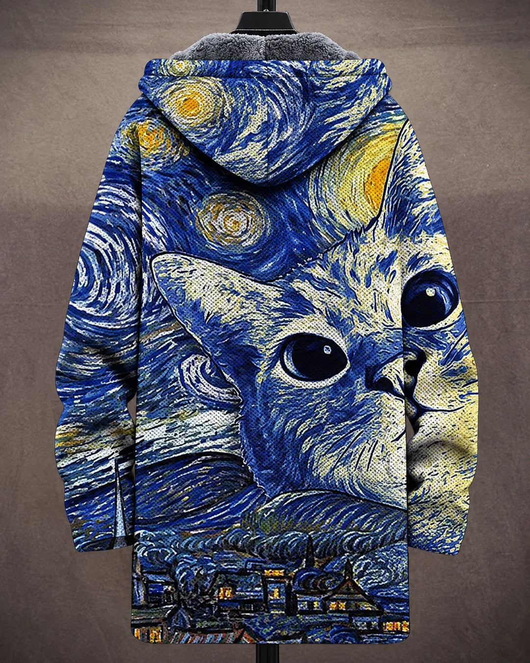 Cora | Starry Cats Hooded Jacket