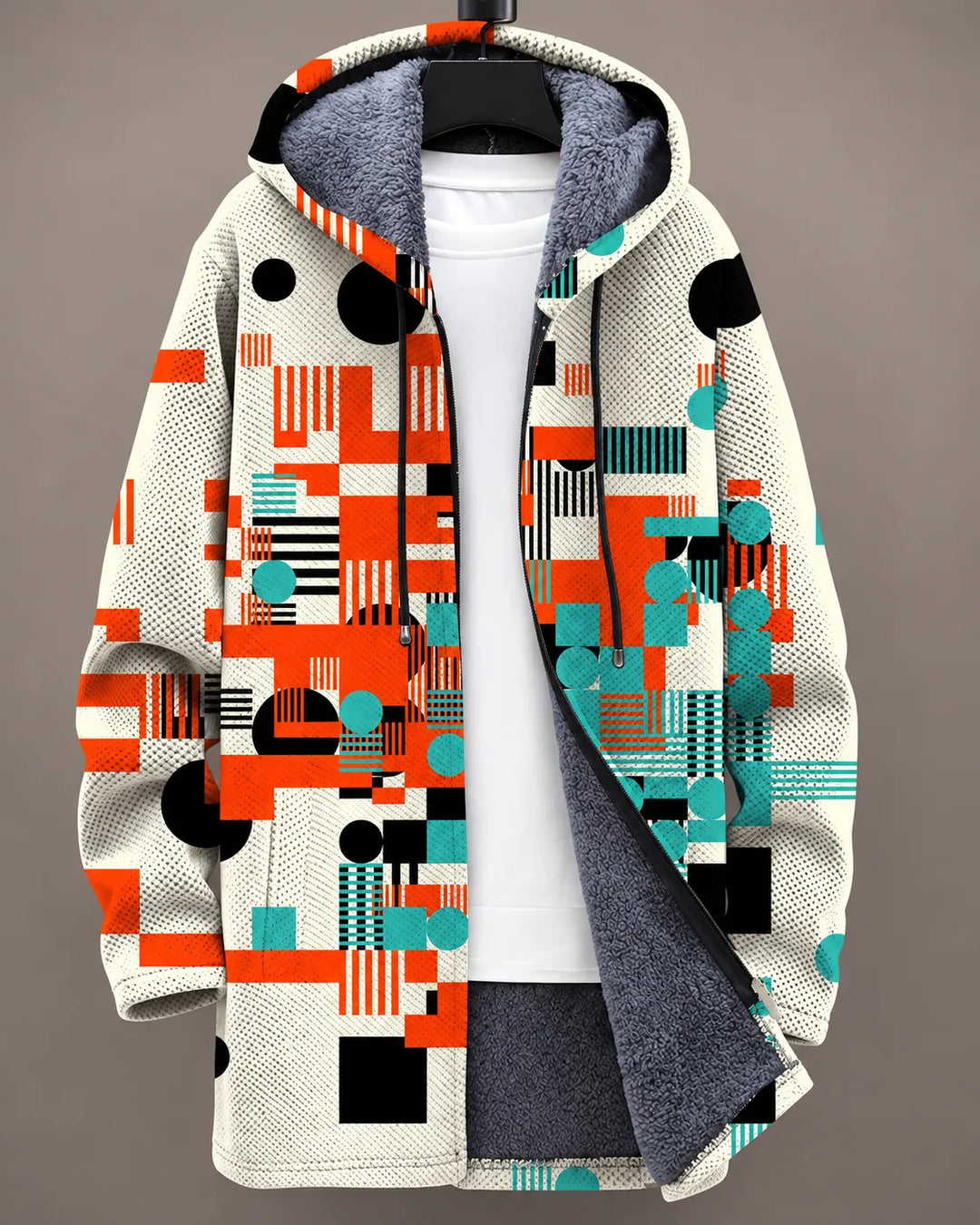 Maribelle | Golden Scroll Hooded Jacket