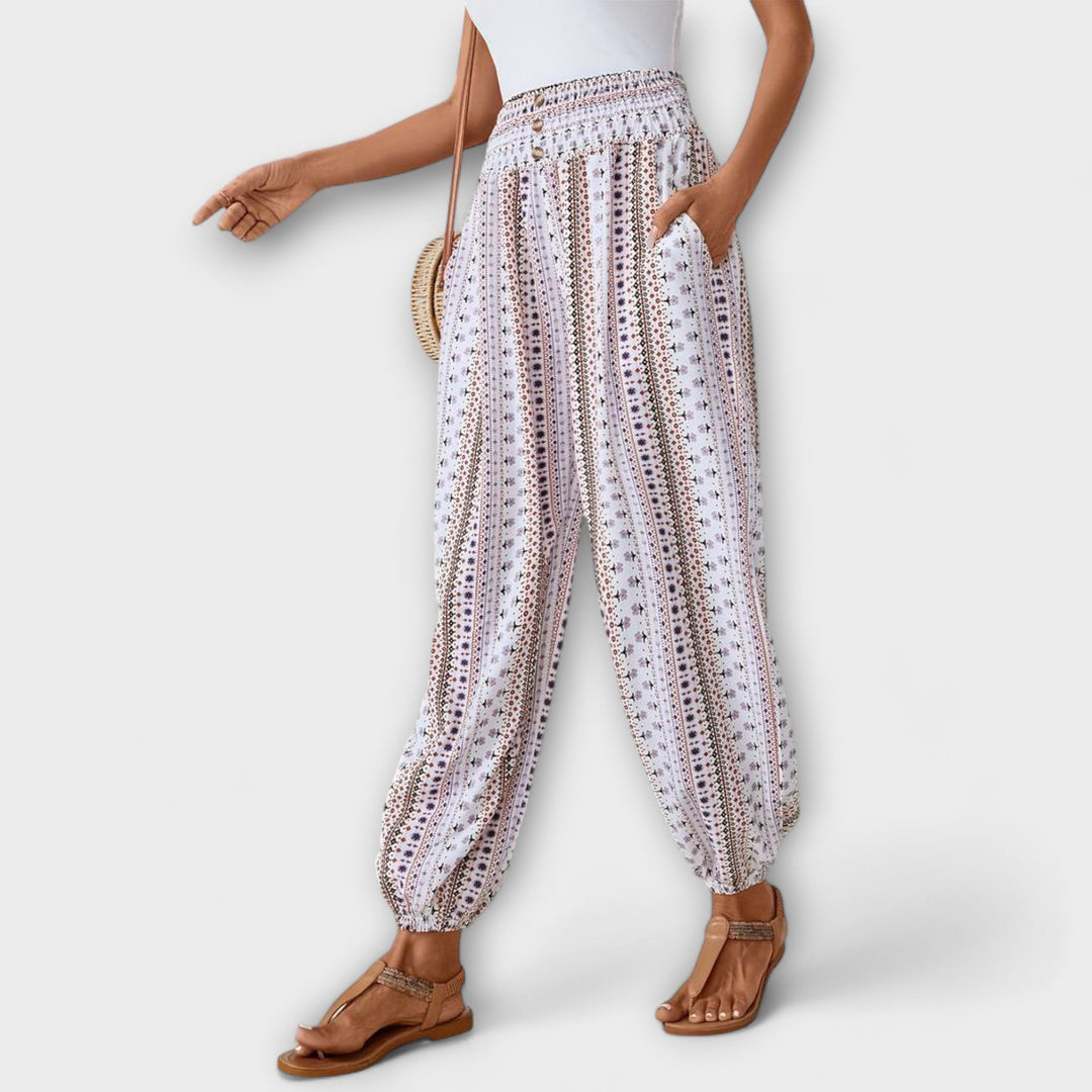 Scarlett | Ethnic Graphic Pants