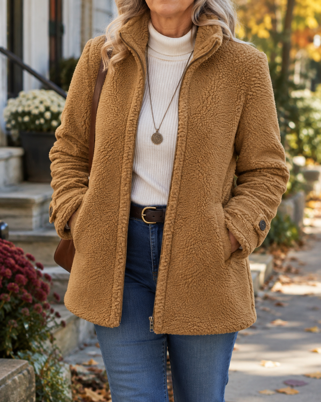 Roslynn | Stand Collar Jacket