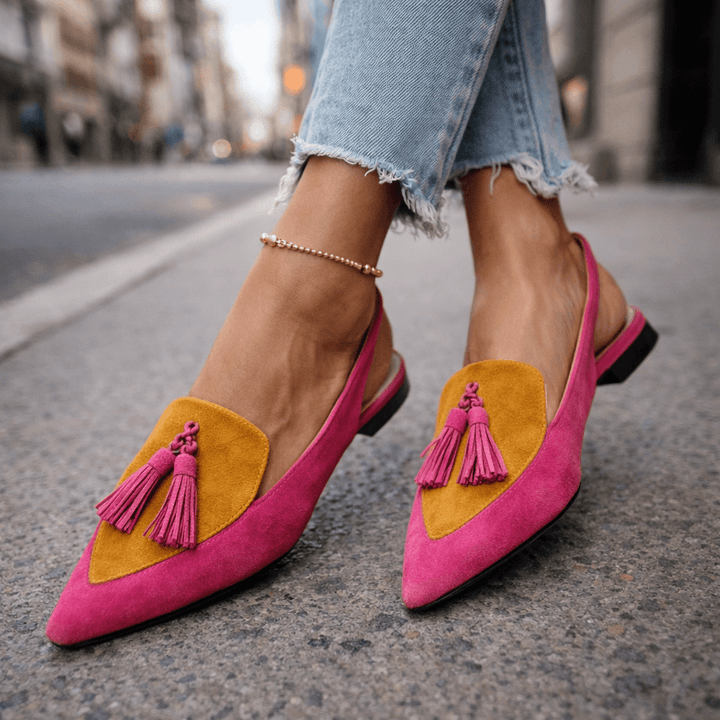 Orina | Strappy Tassel Sandals