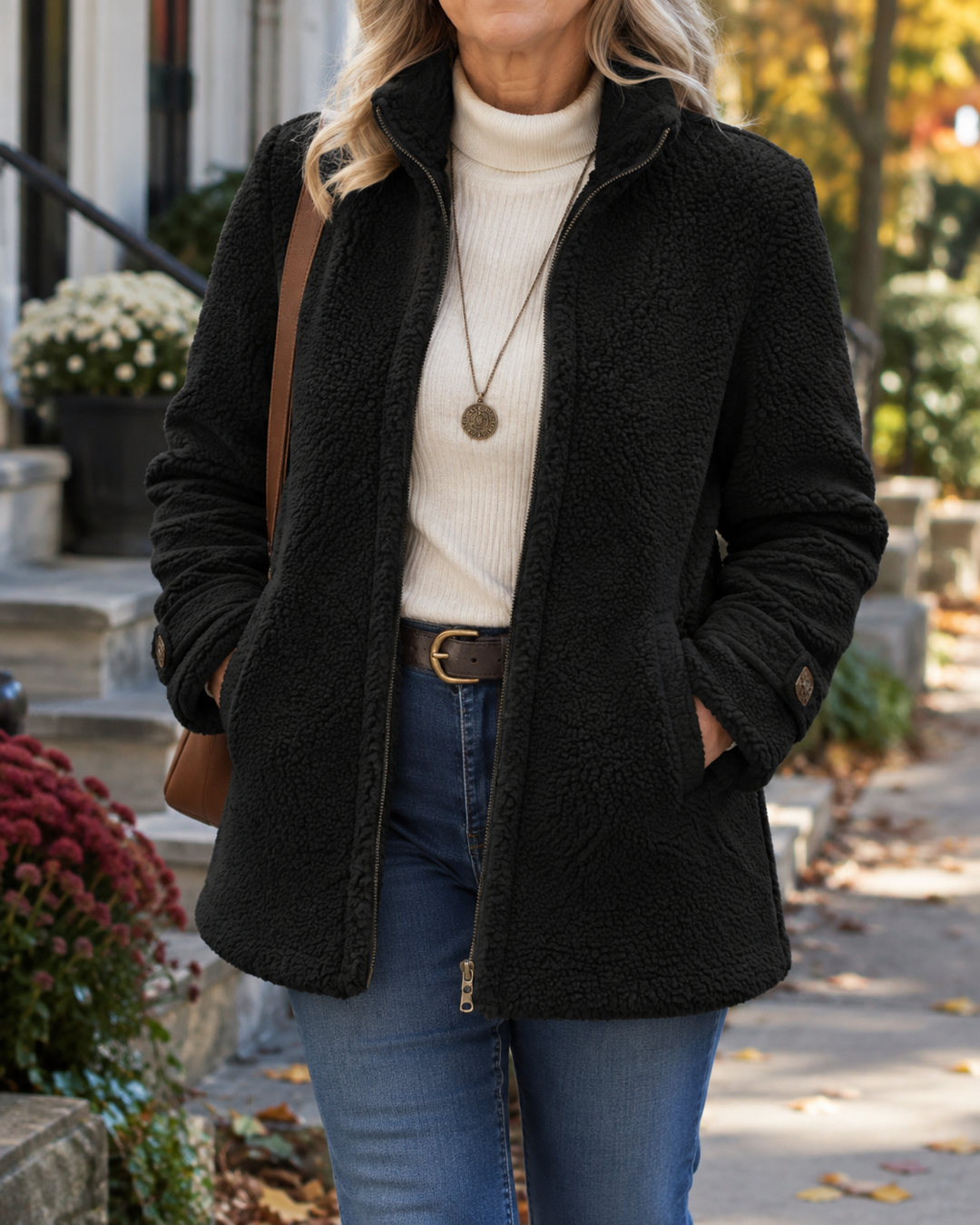 Roslynn | Stand Collar Jacket