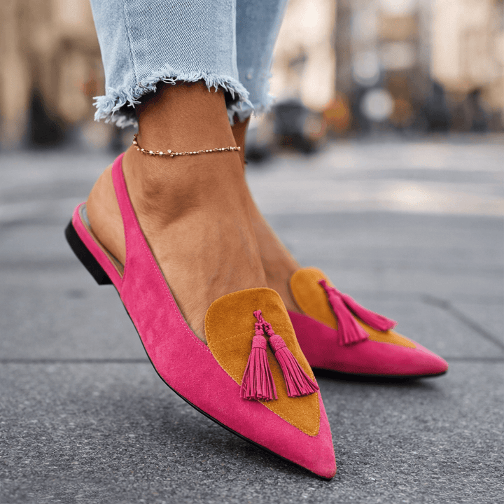 Rosina | Strappy Tassel Sandals