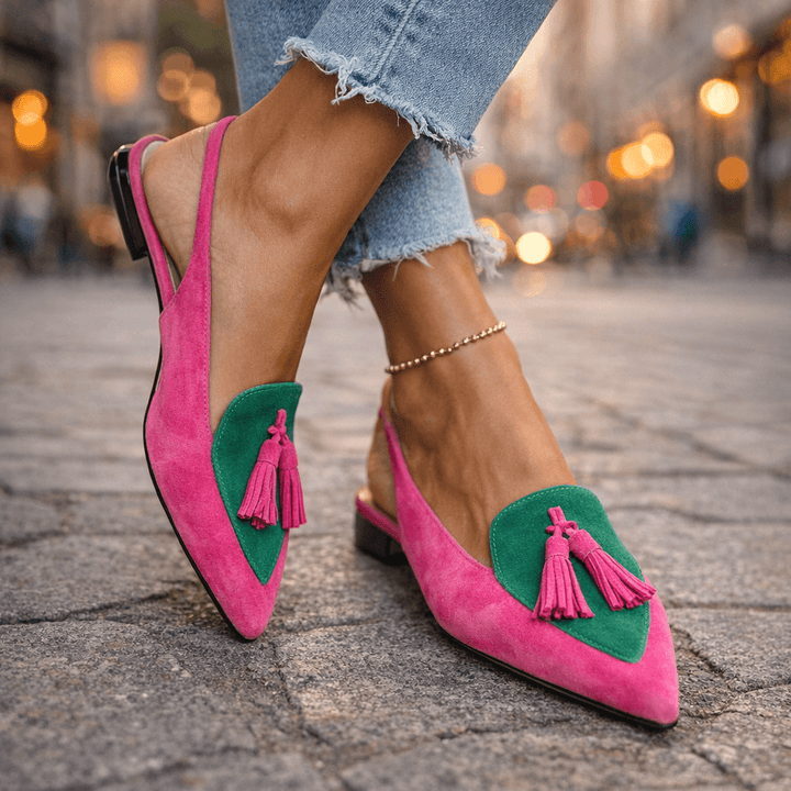 Rosina | Strappy Tassel Sandals