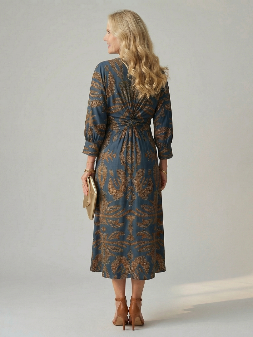 Evelyn | Midi Wrap Dress