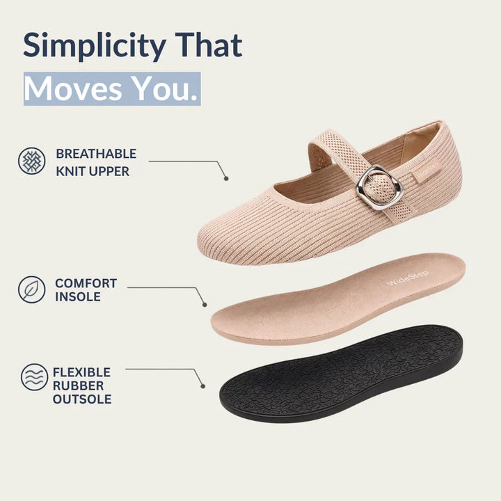 Gladys | WideStep Comfort Flat
